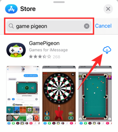 Tìm kiếm game Pigeon trên Store