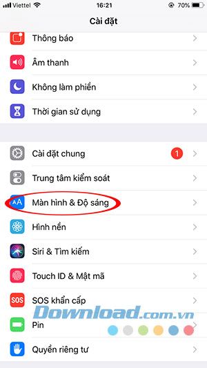 Chế Độ Sử Dụng Ban Đêm