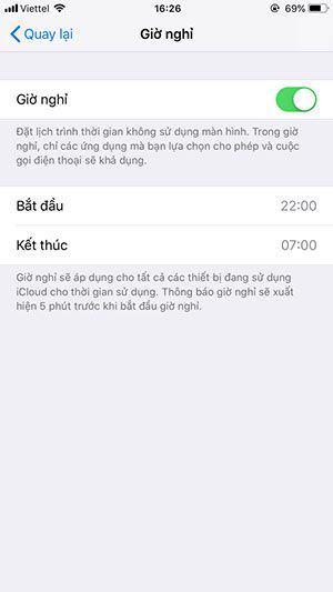 Bật Giờ Nghỉ