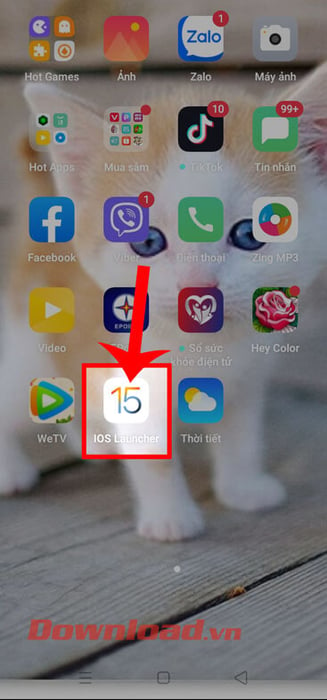 Mở ứng dụng Khởi chạy iOS 15