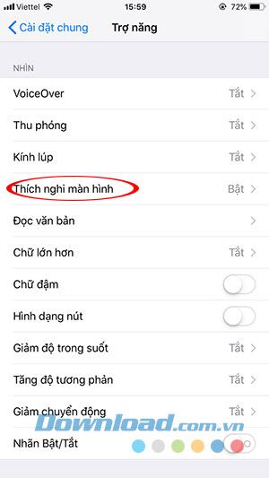 Giao Diện Thích Nghi Màn Hình