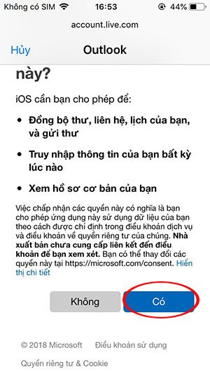 Hướng dẫn đăng nhập Yahoo Mail trên iPhone