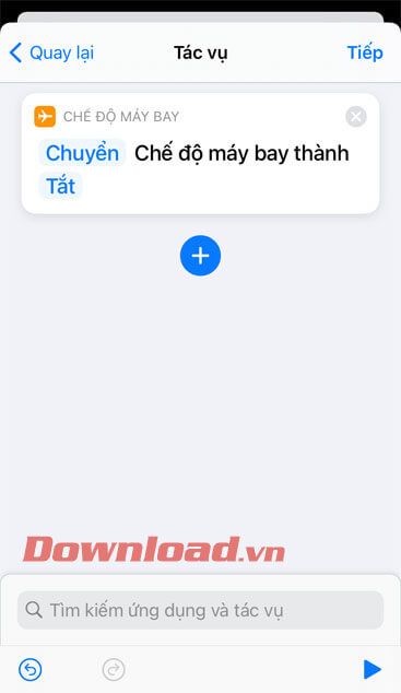 Chế độ máy bay đã được Tắt