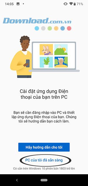 Kết nối với máy tính của bạn