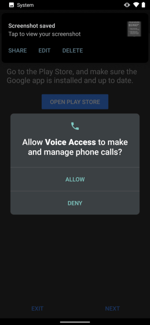 Phân quyền cho Voice Access truy cập vào điện thoại