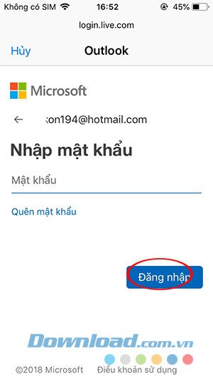 Hướng dẫn đăng nhập Yahoo Mail trên iPhone