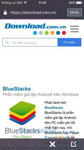 Trải nghiệm duyệt web không có quảng cáo