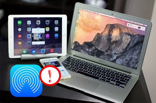 AirDrop không hoạt động trên iOS 12