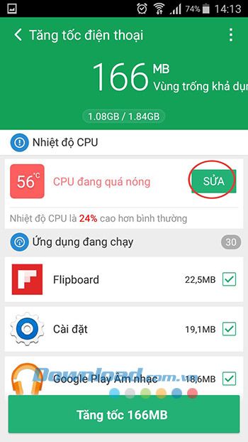 Nhiệt độ CPU