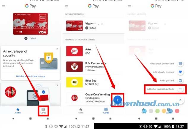 Thêm thẻ PayPal vào Google Pay