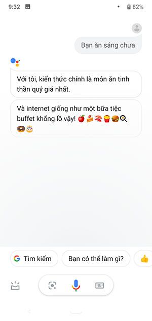Trò chuyện vui vẻ cùng Google Assistant