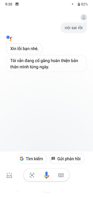 Trò chuyện với Google Assistant
