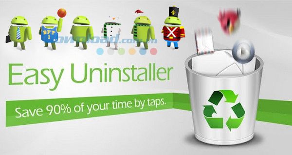 Easy Uninstaller được tải về rất nhiều trên CH Play