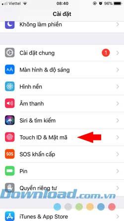 Bảo mật trong iOS 11