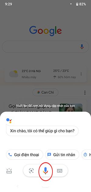 Sử dụng văn bản để ra lệnh