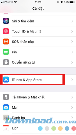 Dung lượng lưu trữ trên iPhone