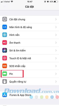 Trung tâm điều khiển iOS