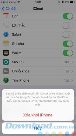 Thoát ra khỏi iPhone