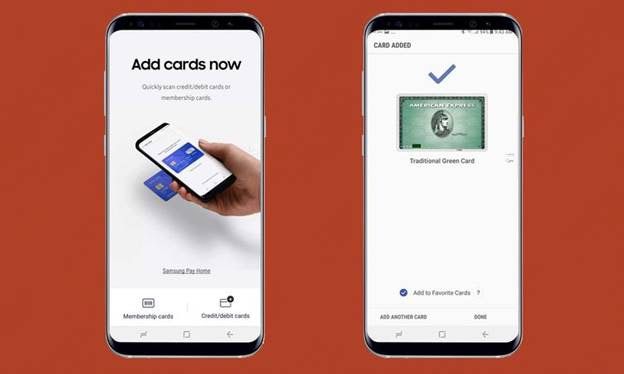 Samsung Pay trên Note 8