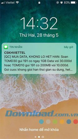 Tính năng này sẽ giúp cho những người thường xuyên mở ngay tin nhắn khi chúng được gửi đến thiết bị của họ, tránh việc mở tin nhắn chứa lỗi mà khó khắc phục. Để ngăn chặn thông báo, bạn có thể thực hiện các bước sau.