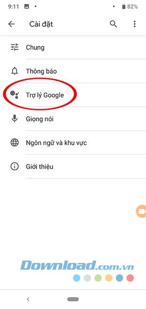 Trợ lý ảo Google