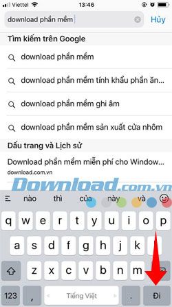 Tìm Kiếm Thông Minh trên Safari