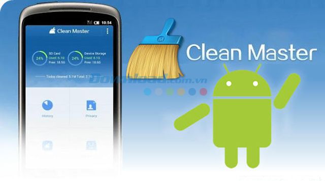 Clean Master được đánh giá là một trong những phần mềm gỡ ứng dụng hàng đầu cho Android