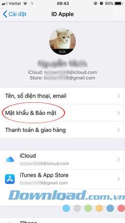 Bảo mật trong iOS 11