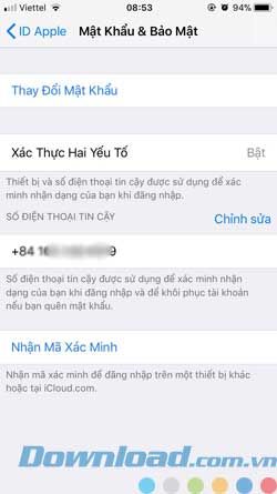 Bảo mật trong iOS 11