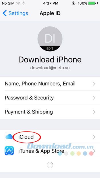 iCloud