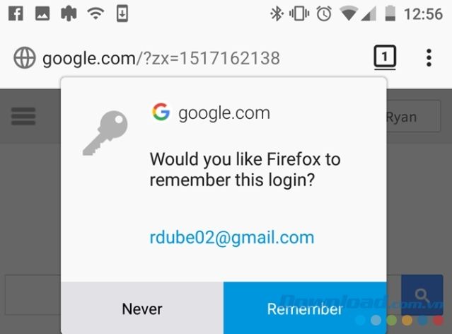 Trình duyệt Firefox trên di động