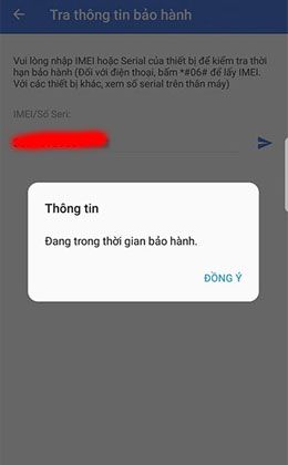 Kiểm Tra Bảo Hành Samsung