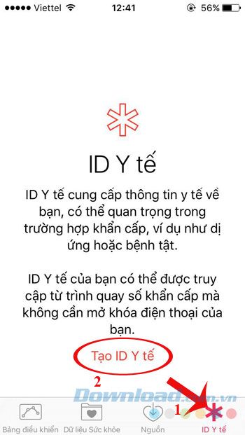 Tạo ID y tế