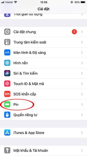 Cách tiết kiệm pin trên iPhone