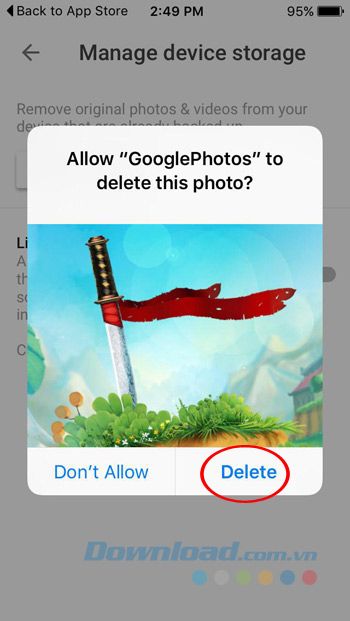 Xóa Ảnh