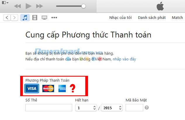 Tạo tài khoản Apple ID bằng iTunes