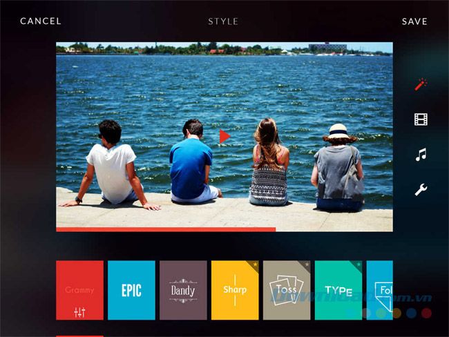 Ứng dụng biên tập video trên iPhone, iPad