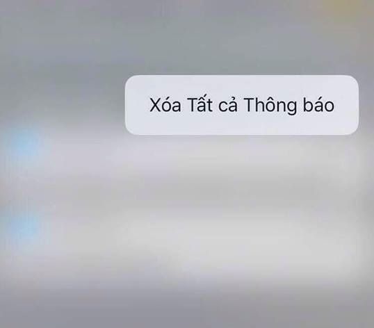 Xóa toàn bộ thông báo bằng 3D Touch