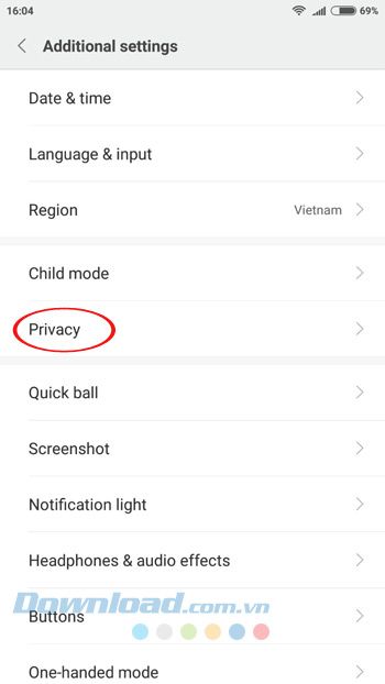 Bảo mật riêng tư