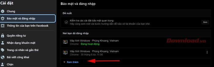 Bảo mật cho tài khoản Facebook