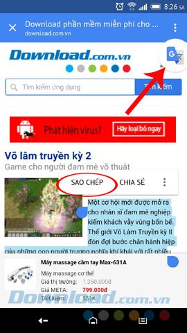 Biểu tượng của Google Translate