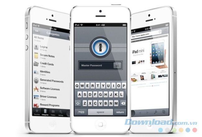 Ứng dụng lưu trữ và quản lý mật khẩu 1Password