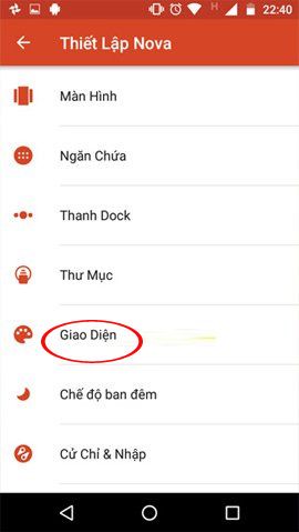 Giao diện