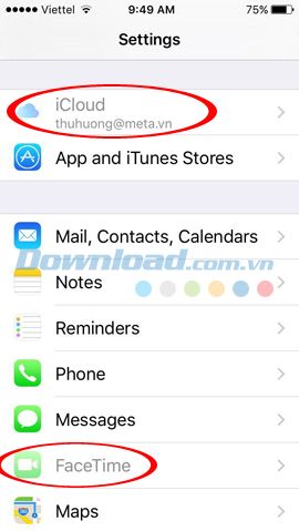 iCloud được bảo vệ