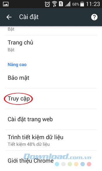 Truy cập