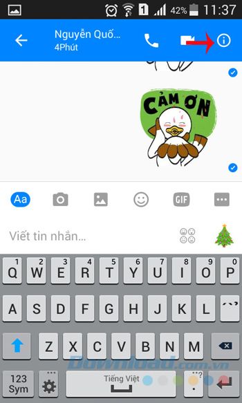 Giao diện trò chuyện