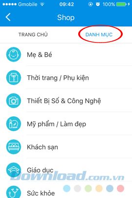 Danh Mục