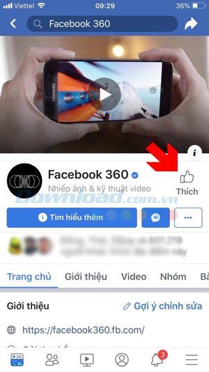 Ảnh 3D trên Facebook