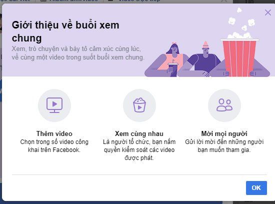 Giới thiệu tính năng xem chung trên Facebook