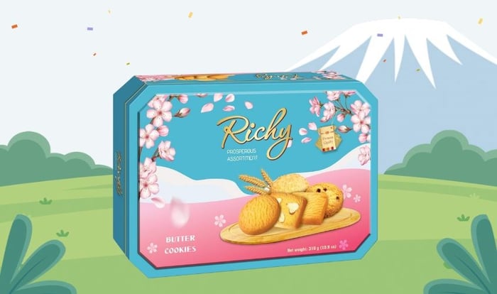 Richy – bánh quy sữa cao cấp 310g